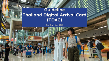 Guidelines for Thailand Digital Arrival Card (TDAC)